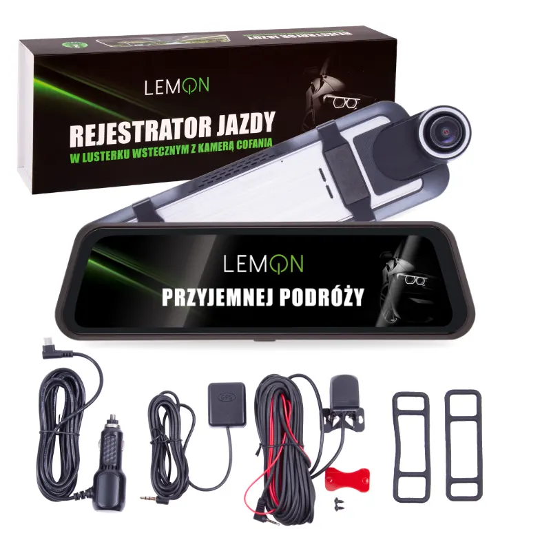 Kamera samochodowa GPS wifi Lemon H15
